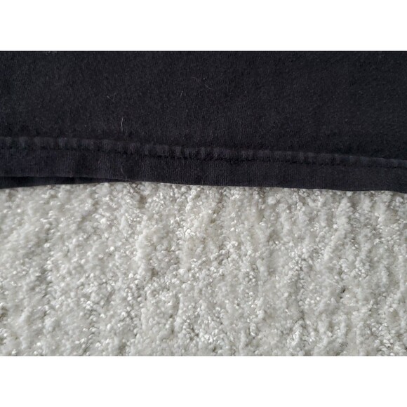 Blood Large Cotton Black Logo Sun Faded Short Layer Sleeve Tee Shirt - Picture 10 of 10